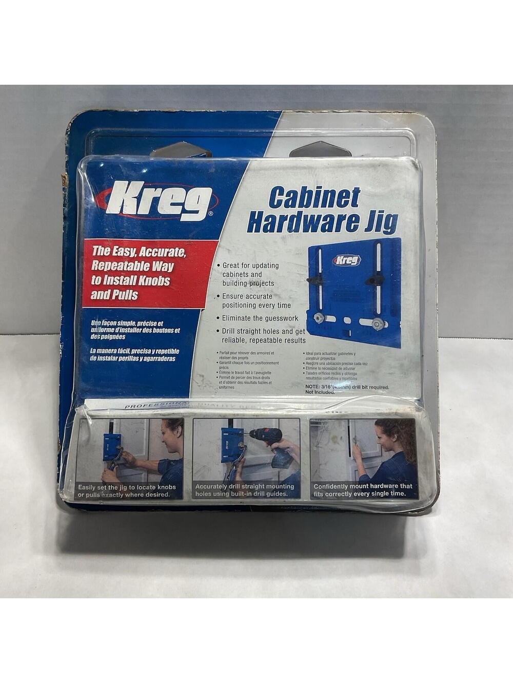 Kreg Tool Company Cabinet Hardware Jig Open Box